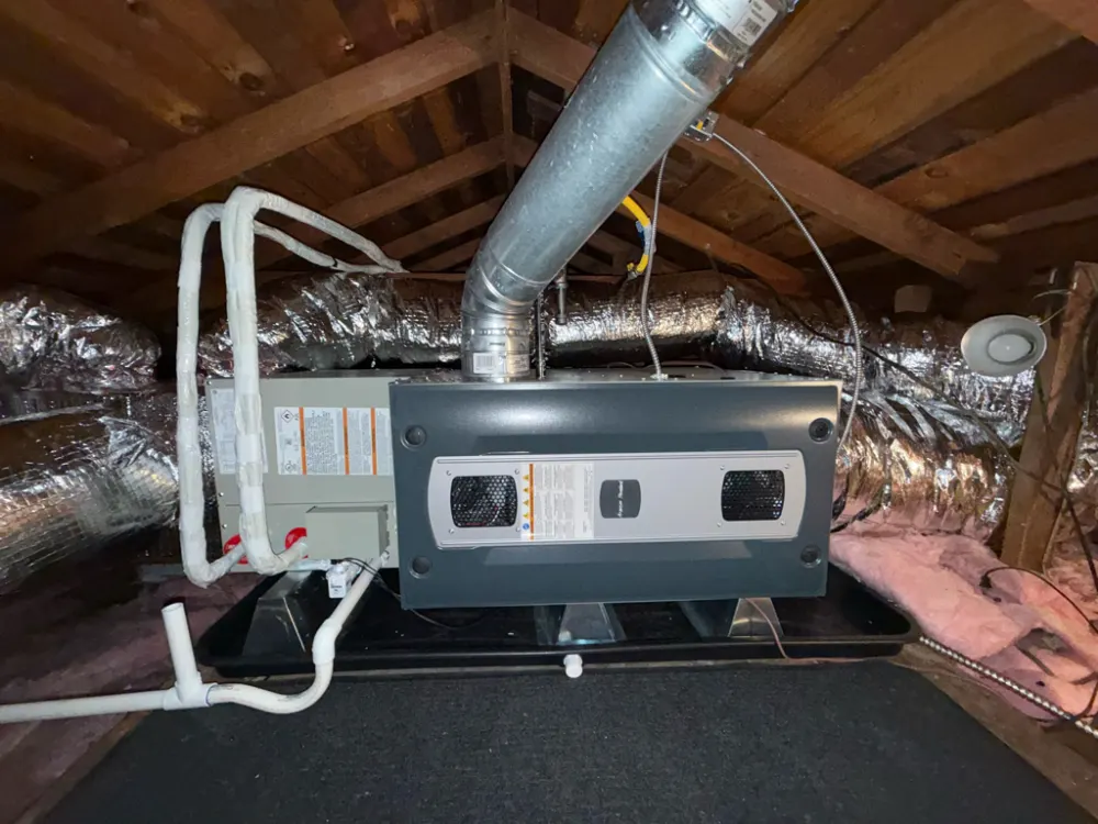 American Standard furnace installation in San Leandro