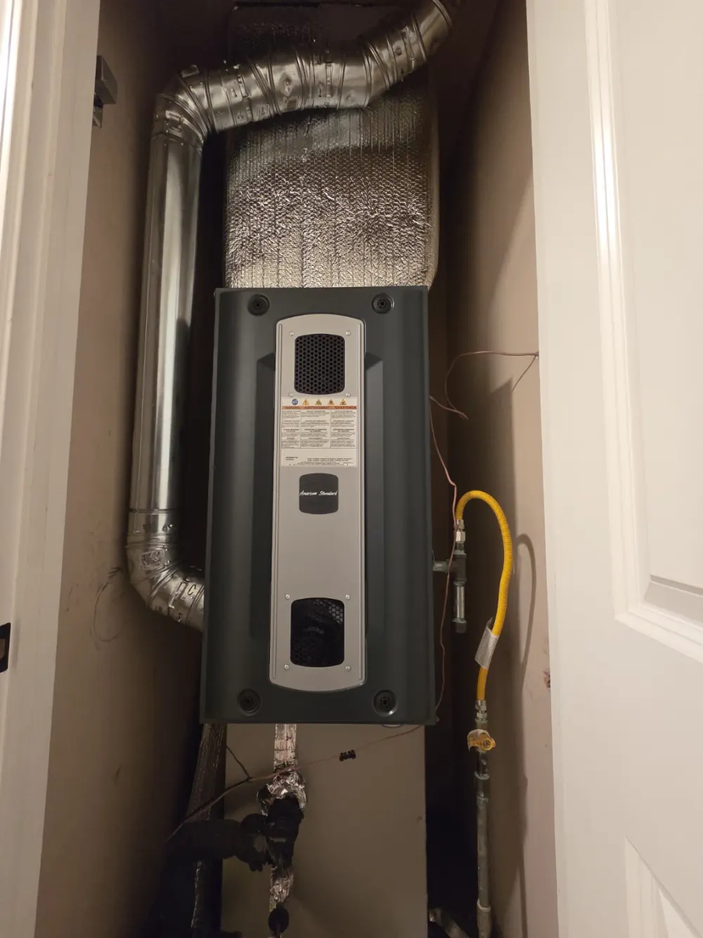 Furnace replacement completed in a Walnut Creek home